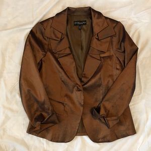 Dressy copper blazer